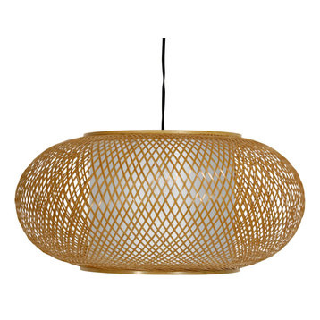 Honey Kata Japanese Ceiling Lantern