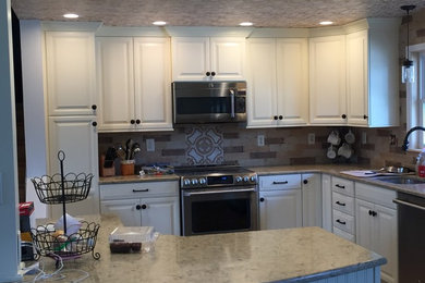 Transitional kitchen photo in Other