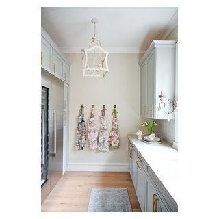 Charming French Country Renovation - French Country - Kitchen - Houston ...