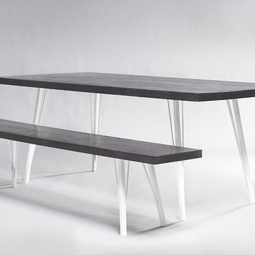 Ebonized Oak - Strong handsome tables from California