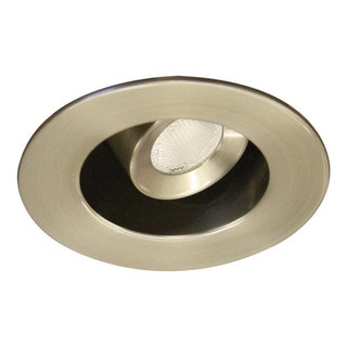 Brushed Nickel LEDme Miniature Recessed Task Light from the Ledme ...