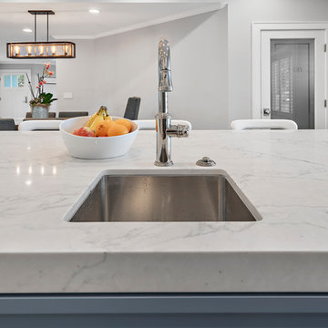 Transitional Style | Kitchen Living Laundry