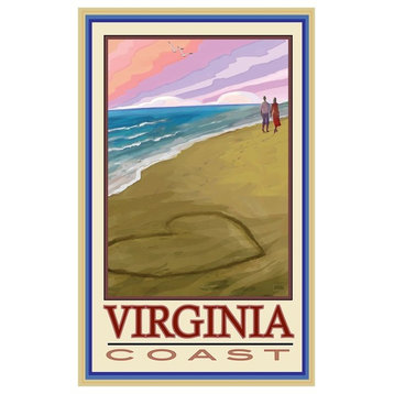 Joanne Kollman Virginia Love On Coast Art Print, 24"x36"