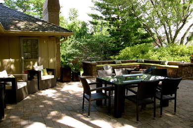 Inspiration for a timeless patio remodel in Omaha