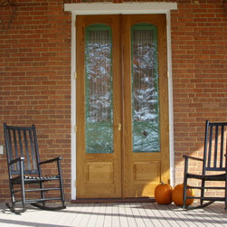 DBL-G114 Double Door Entry Unit by Vintage Doors - Front Doors