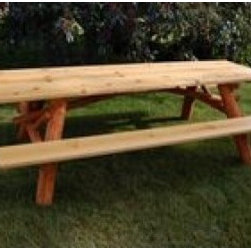 Moon Valley 7-inch Picnic Table Kit - Outdoor Dining Tables