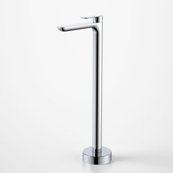 Caroma Contura Freestanding Bath Mixer - Chrome - Bathtub Taps