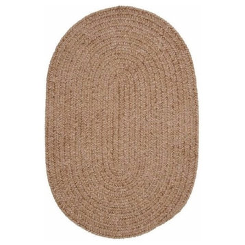 Colonial Mills Spring Meadow S801 Sand Bar Kids/Teen Area Rug, Oval 2'x4'