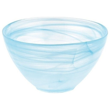 Alabaster 6" Crystal Glass Bowl