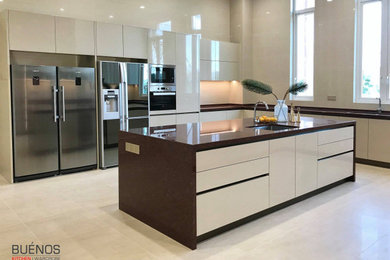 Inspiration for a modern home design remodel in Other