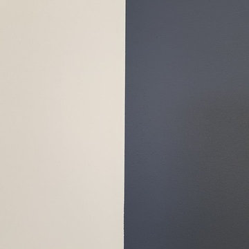 mise en peinture et décoration d'un séjours