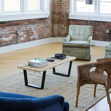 Mid-Century Modern Bench
