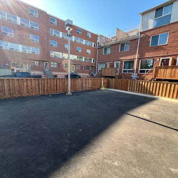 Apartment Complex Fencing in Queen West, Toronto