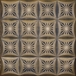 R 140 Styrofoam Ceiling Tile 20x20 - Antique Copper - Ceiling Tile