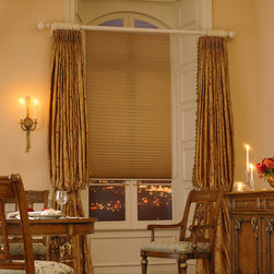 Brilliance&reg; pleated shades with Cordlock - Cellular Shades