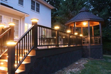 Inspiration for a deck remodel in New York