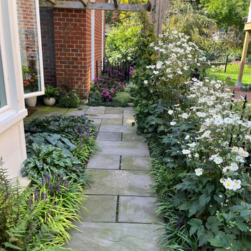 After: front walk west facing