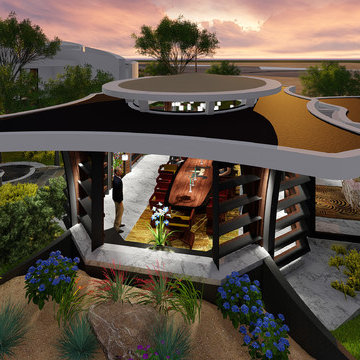 Freestanding Luxury Dining Suite in the Garden