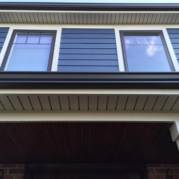 Dive into Deep Ocean blue siding by James Hardie!