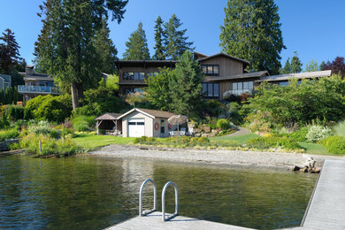 Inspiration for an exterior home remodel in Seattle