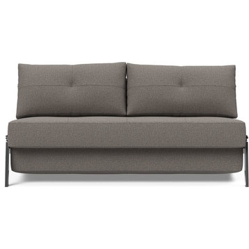 Cubed Chrome Sofa Bed Mixed Dance Gray, Queen