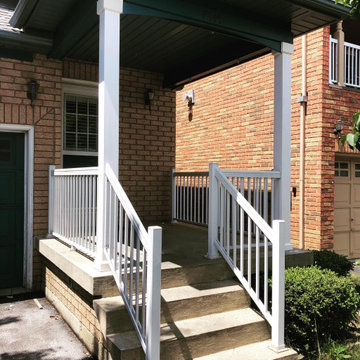 Square Columns installation in Mississauga