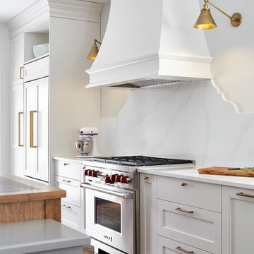 Circa 1870 Meets Contemporary Kitchen.