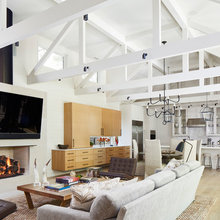 Open concept kitchen
