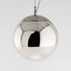 Chrome Sphere Pendant Lamp - Products