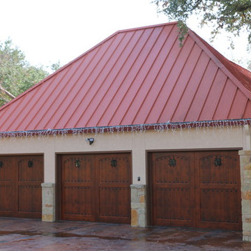 Custom Wood Door With Clovis Hardware