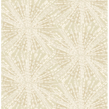 Soft Gold Sunburst Peel & Stick Wallpaper Bolt