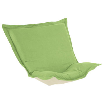 Howard Elliott Slub Grass Puff Chair Cushion Linen