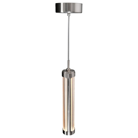 CWI Lighting 1343P3-606-C Neva 3, LED Integrated Satin Nickel Chandelier