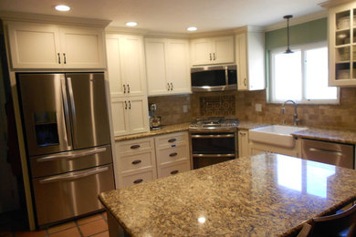 Inspiration for a mediterranean kitchen remodel in Other