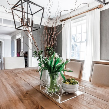 NJ Country House - Modern Farmhouse Dining Room