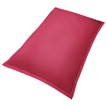 Sunbrella Outdoor Pool Float 64, Hx42, Wx7, D, Sunbrella - Canvas Jockey Red, Sunbrella - Canvas Hot Pink