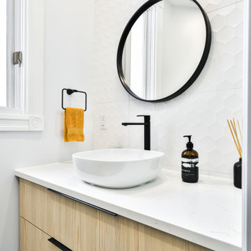 Rénovation de cuisine et de salle de bain modernes - Van Horne