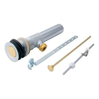 Kingston Brass KB100 Columbia 4-Inch Centerset Canopy Handles With ABS Pop- Up, 3-5/8-Inch, Polished Chrome - View #6