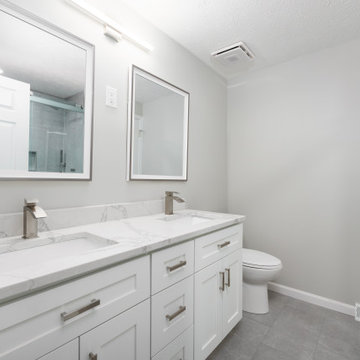 Orchard Projects- White Bathrooms