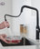 Macon Single Handle Pull Down Kitchen Faucet, Matte Black, W/O Soap Dispenser