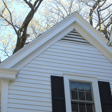 Wilmette, IL Colonial Traditional Style House Exterior Remodel