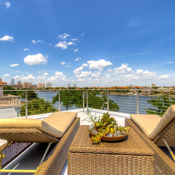 Roof balcony