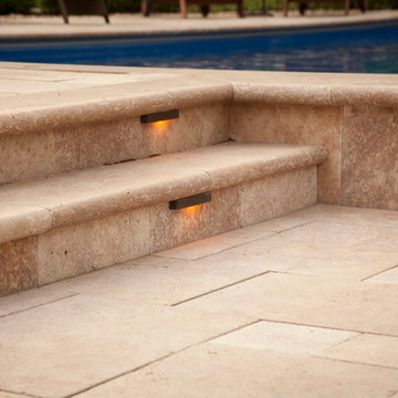 Fiberglass swimming pool installation near Rockford, IL