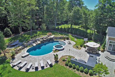 Pool - tropical pool idea in New York