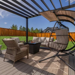 Picture Frame Board in Dark Slate - Deck Tiles And Planks