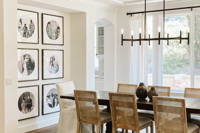 Inspiration for a contemporary dining room remodel in San Diego