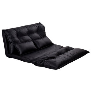 Jackson Leather Foldable Futon Sofa Bed