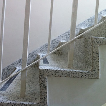 Terrazzo Communal Stair Cleaning Polishing & Sealing Hove East Sussex