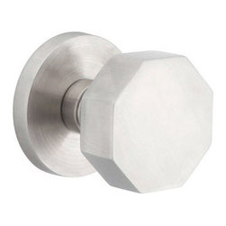 Emtek Octagon Cast Stainless Steel Knob Set - Products