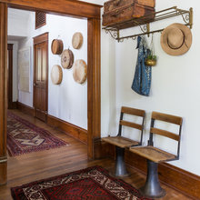 Mudroom and kitchen transition